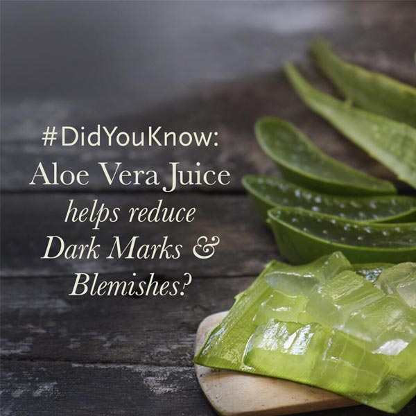 aloe vera benefits for dark marks