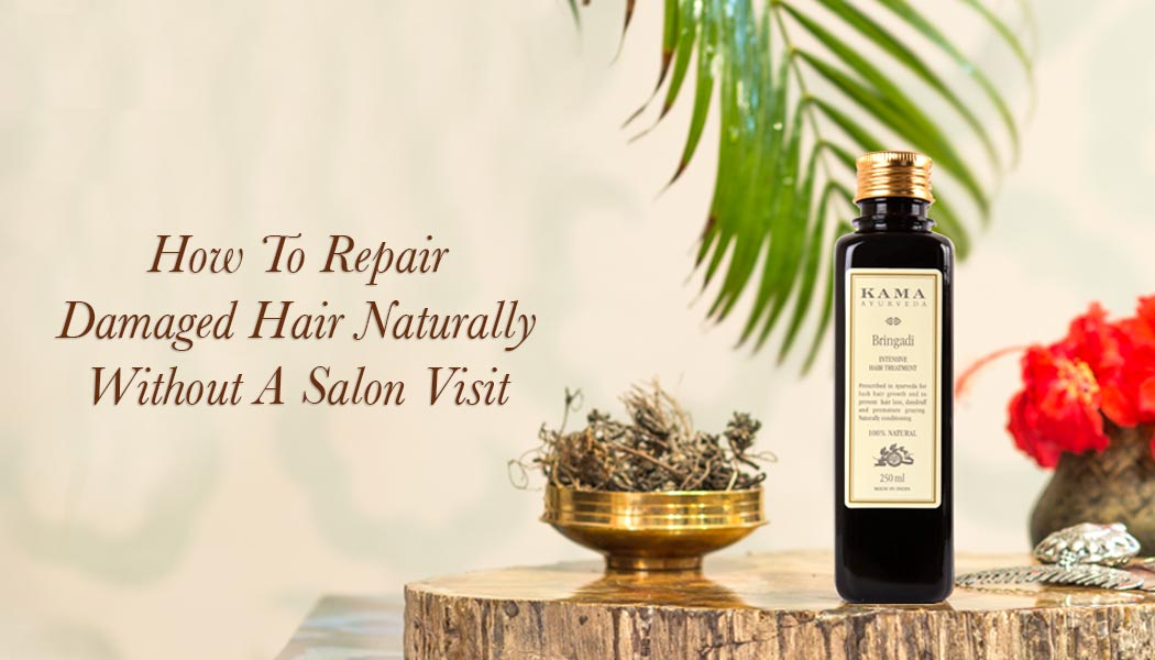 How To Repair Damaged Hair Naturally Without A Salon Visit