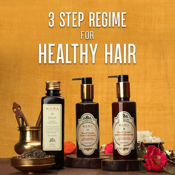 3 step hair care regimen for healthy hair
