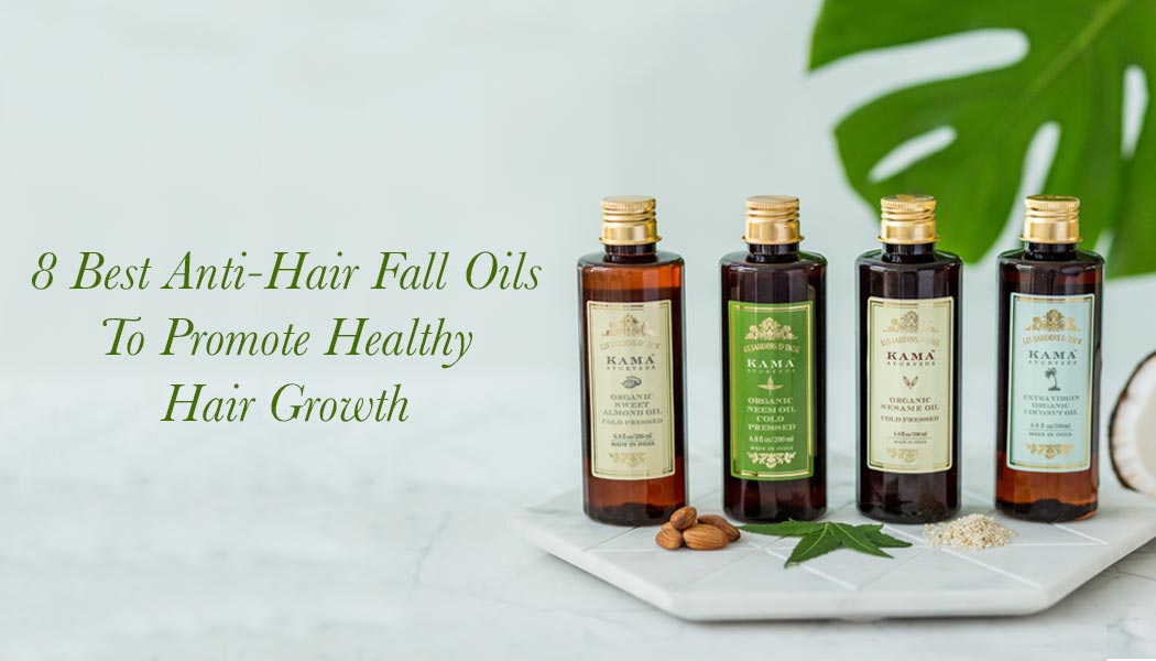 8 Best Hair Fall Oils To Promote Healthy Hair Growth