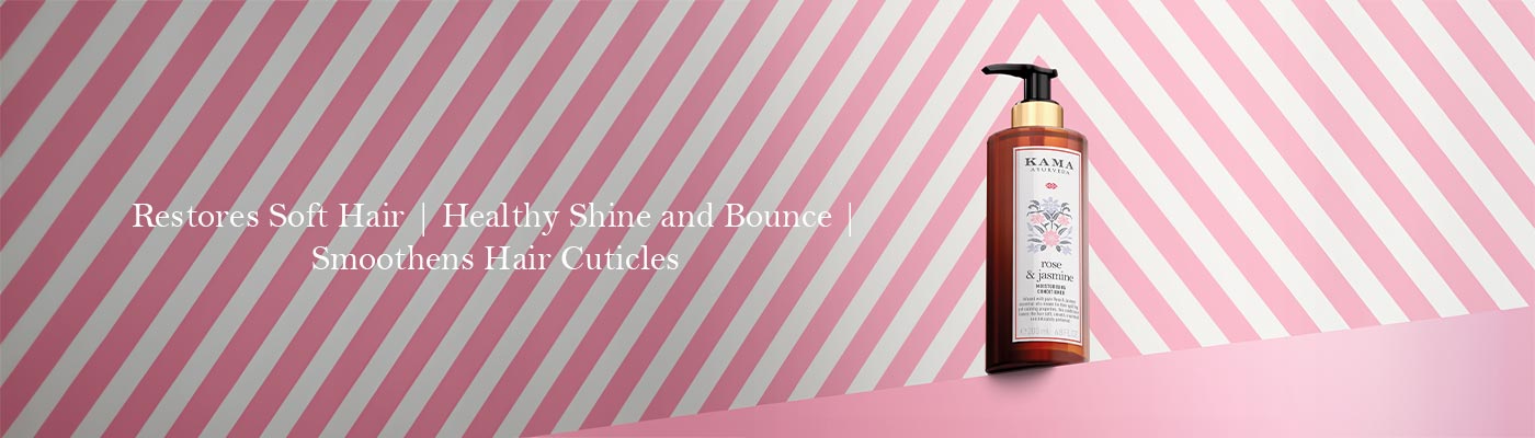 Rose & Jasmine Moisturising Hair Conditioner: A Modern Ayurvedic Solution for Soft, Balanced, Frizz-Free Hair