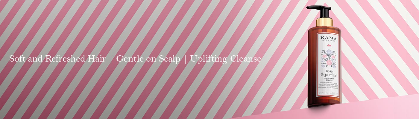 Rose & Jasmine Gentle Daily Shampoo: A Sulphate-Free Ayurvedic Cleanser for Soft, Balanced Hair